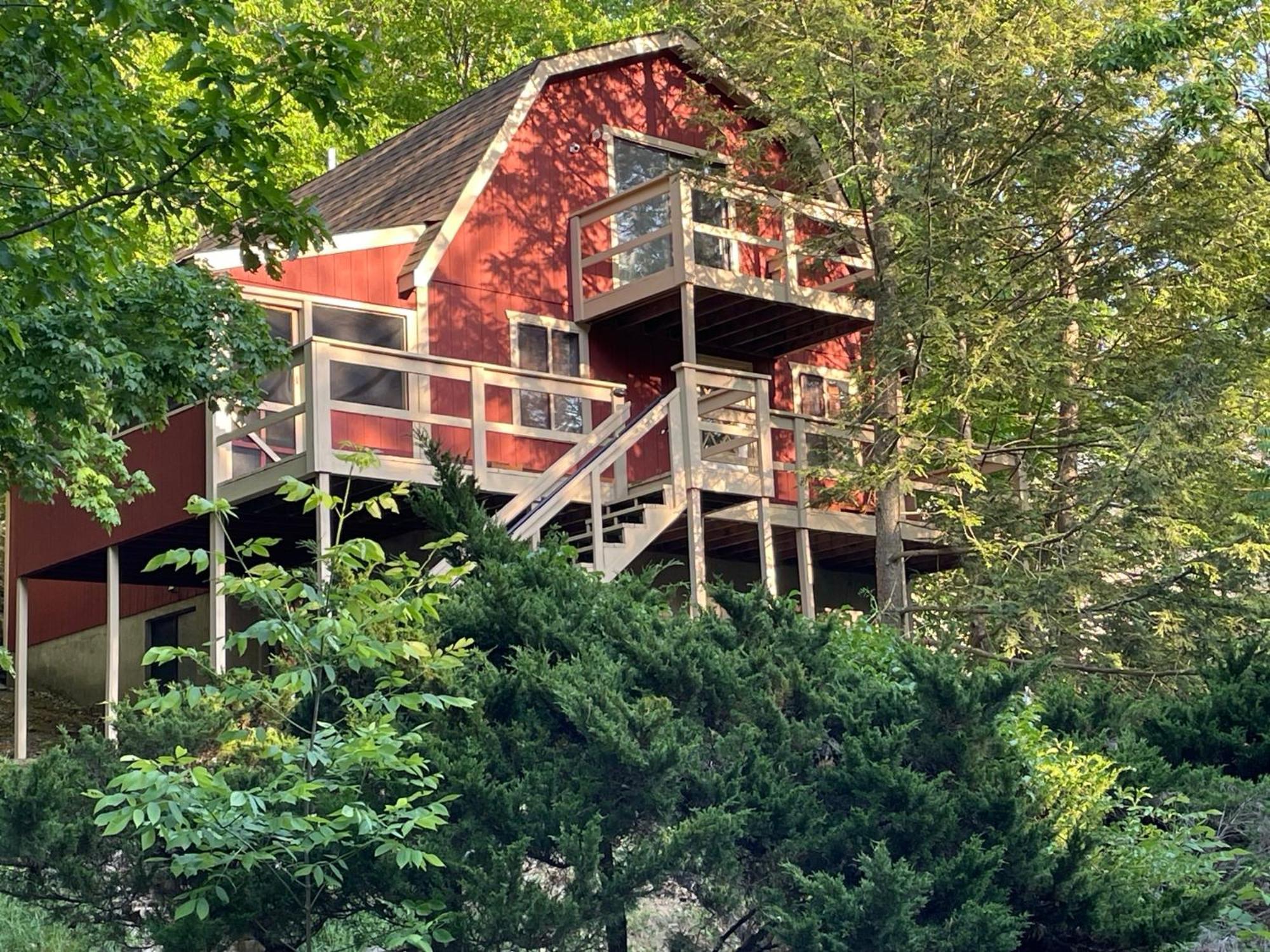 Saw Creek Cabin - Regent Hilltop Бушкилл Экстерьер фото